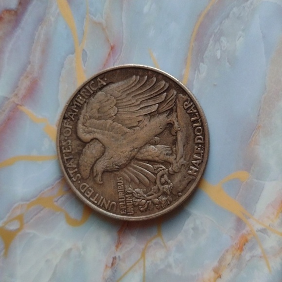 COPY - 1923 Liberty Walking Half Dollar Coin - Picture 2 of 3